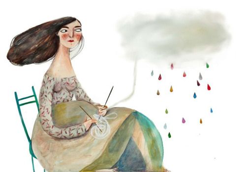 슬픔을 가진 엄마