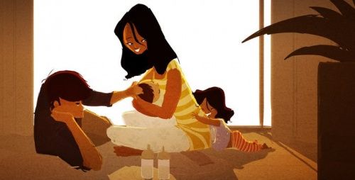 아이를 멋지게 사랑하는것