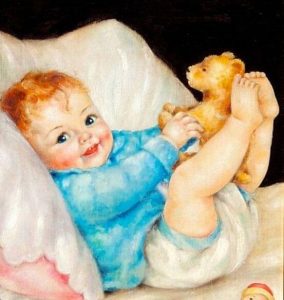 아이가 웃을 때