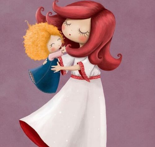 엄마가 되는 것은 나에게 최고의 일이다