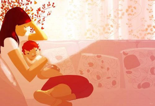 옹알이를 시작한 아기: 부모만 이해하는 언어