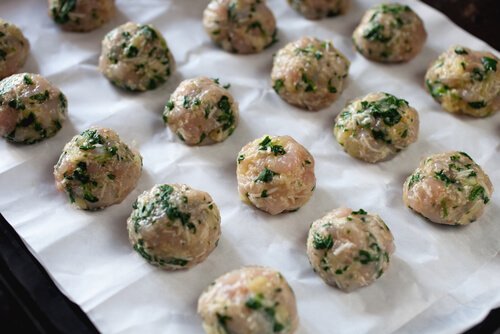 맛있는 시금치 레시피 4가지 미트볼