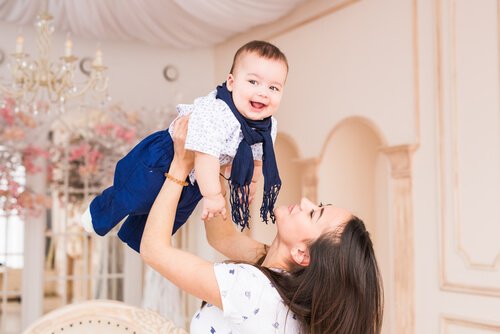 출산 후 몸매 관리-아기와 운동