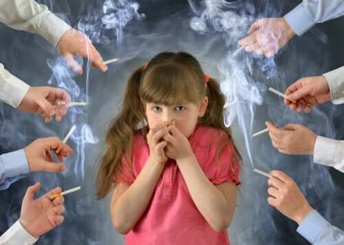 경고: 담배가 어린이에게 미치는 영향