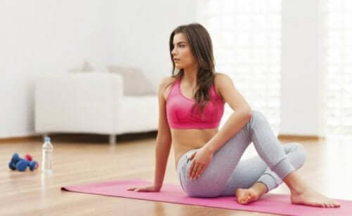 4. 골반 들어 올리기